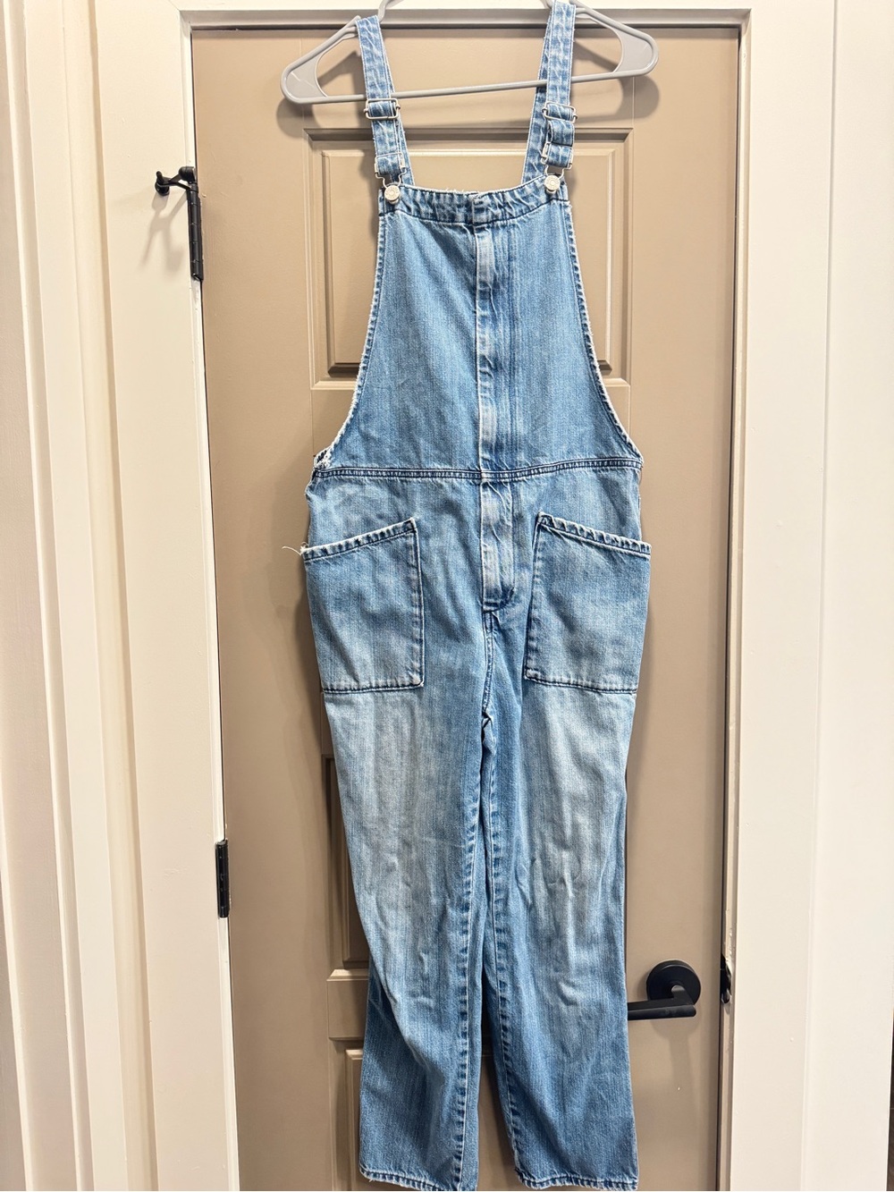 Madewell Blue Denim Overalls